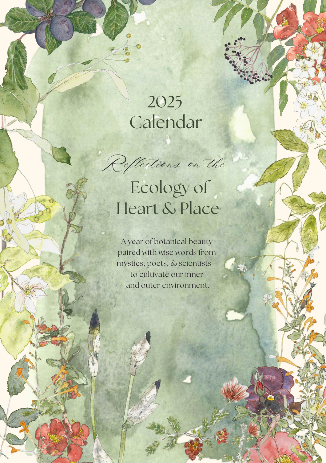 (sale) 2025 Art Calendar—The Ecology of Heart & Place