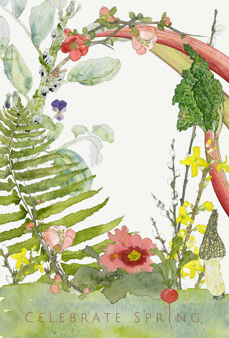 Celebrate Spring greeting card