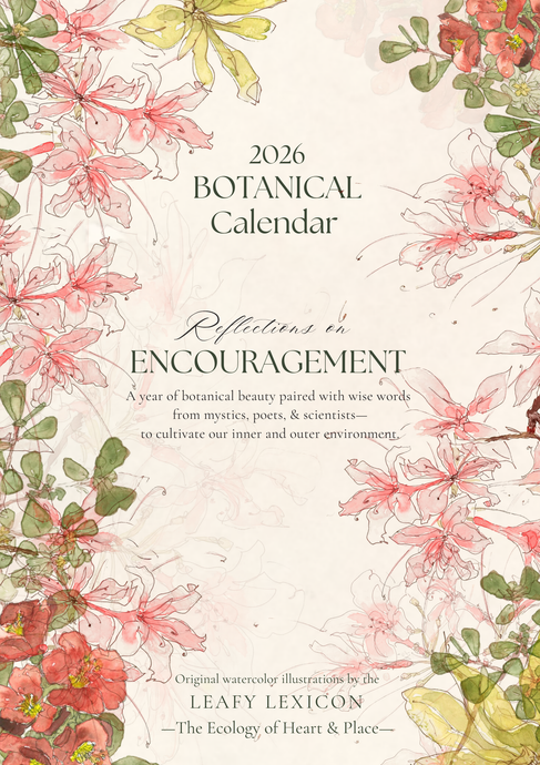 2026 Botanical Wall Calendar