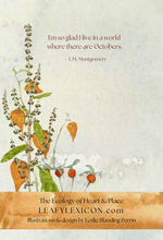 Fall Garden greeting card
