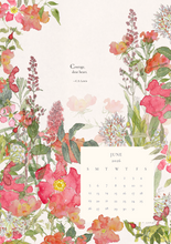 2026 Botanical Wall Calendar