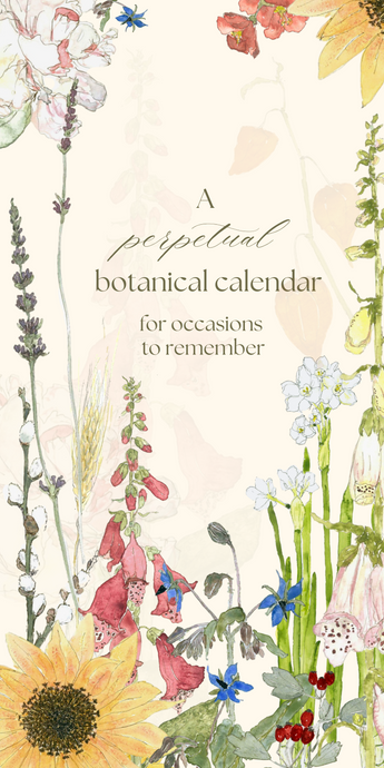 Perpetual botanical calendar