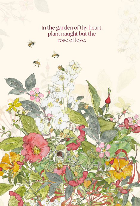 'Rose of Love' greeting card