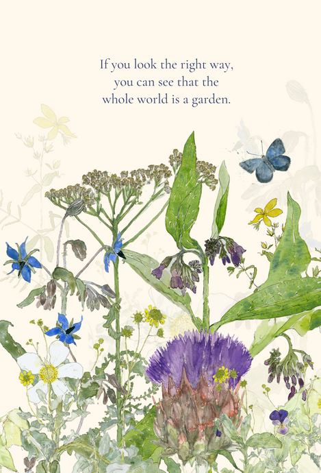 'Whole World' greeting card