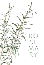 Rosemary greeting card