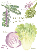 Fall Salad Greeting Card