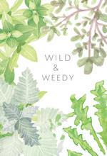 Wild & Weedy greeting card